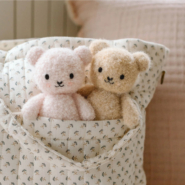 Baby bouclé bear (honey) - Cuddle & Kind