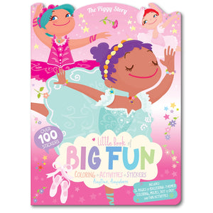 Little Book of Big Fun Activity Book - Pretty Ballerinas - Girl Nation