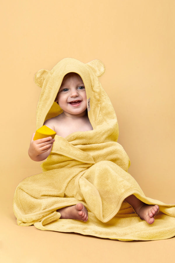 Hooded Towel - Buttercup - Kiin
