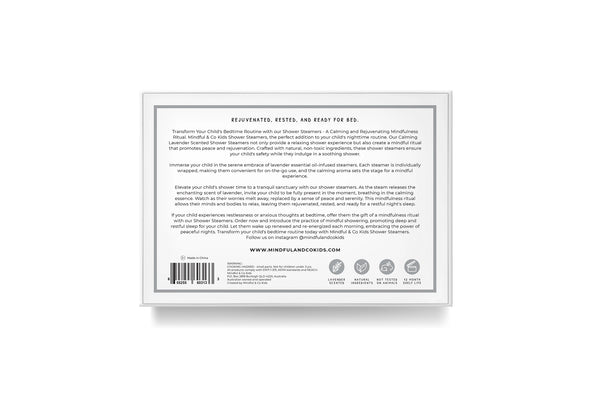 Sensory Shower Steamers - Mindful and Co Kids
