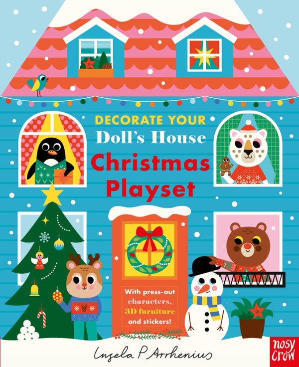 Decorate Your Doll’s House: Christmas Playset