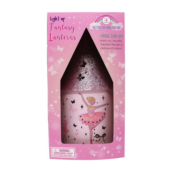 Ballerina Led Colour Changing Lantern - Pink Poppy