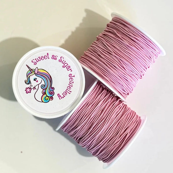 Beading Elastic - Pink - Sweet as Sugar Jewellery