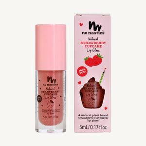 Natural Kids Lip Gloss Wand - Strawberry - No Nasties