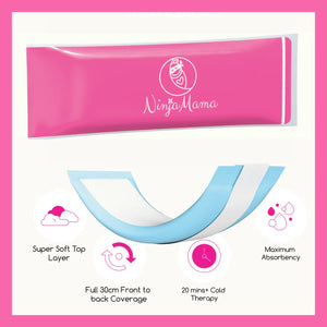 Instant Perineal Ice Packs - Pack of 5 - Ninja Mama