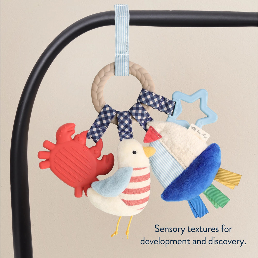 Nautical Bitzy Busy Ring - Itzy Ritzy
