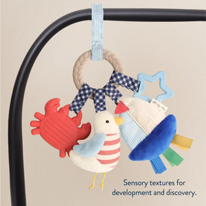 Nautical Bitzy Busy Ring - Itzy Ritzy