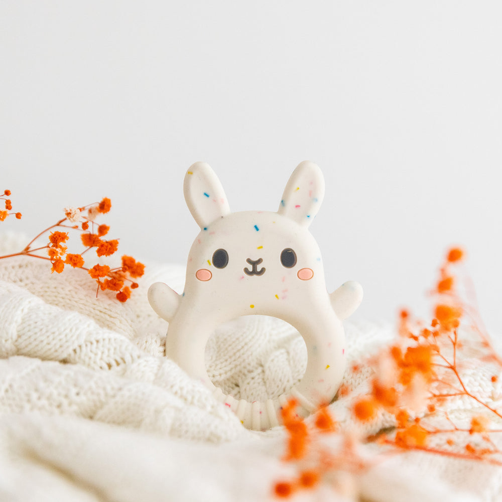 Silicone Teether - Bunny - Tiger Tribe