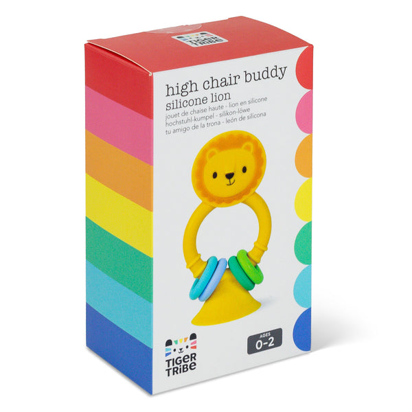 High Chair Buddy - Silicone Lion - Tiger Tribe