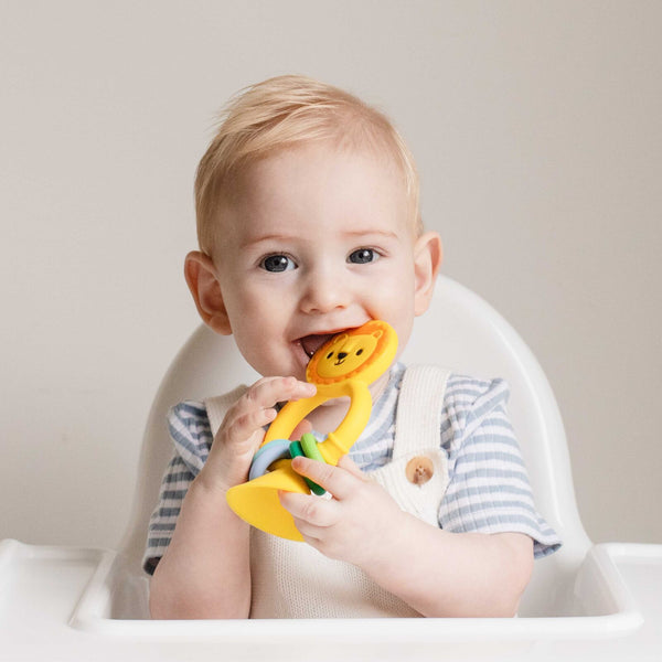 High Chair Buddy - Silicone Lion - Tiger Tribe