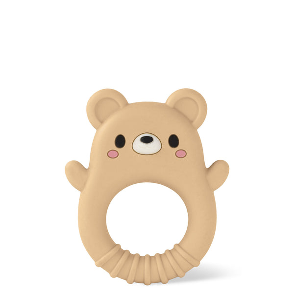 Silicone Teether - Bear - Tiger Tribe