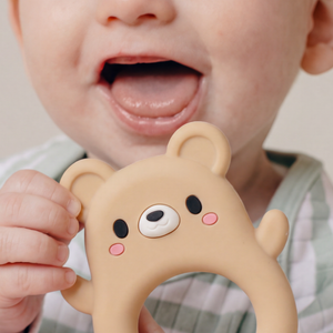 Silicone Teether - Bear - Tiger Tribe