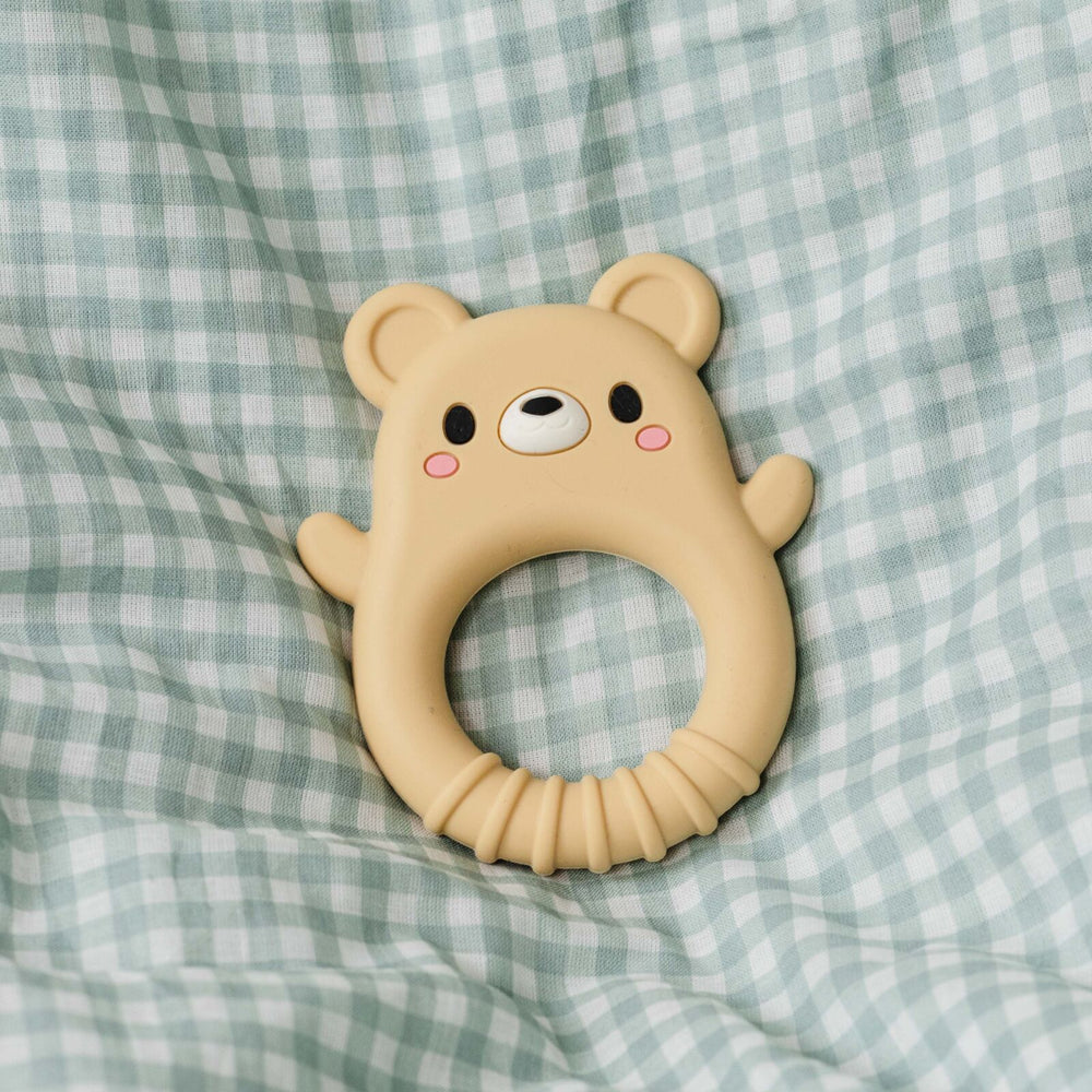 Silicone Teether - Bear - Tiger Tribe