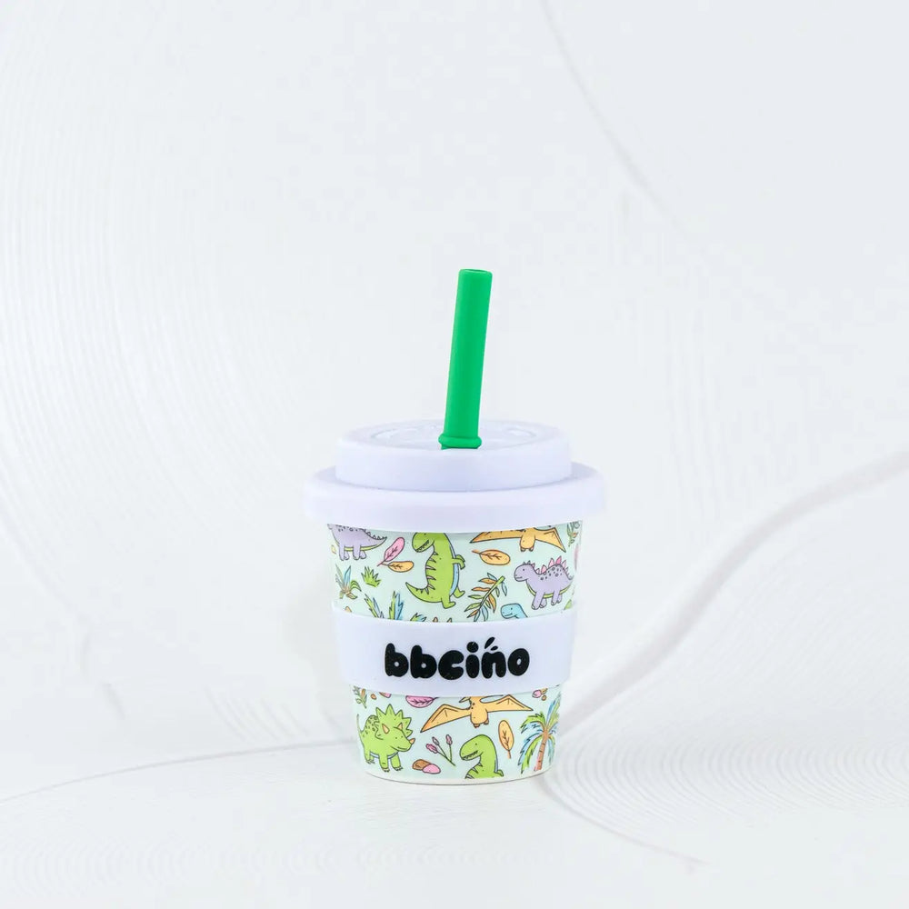 Sip-A-Saurus Babycino Cup - 120ml (Straw Included) BBCINO