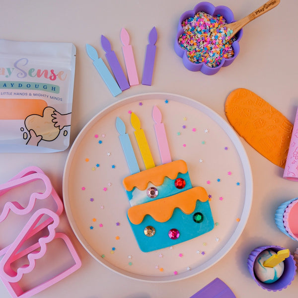 Build-A-Birthday Cake Cutter Set - Play Sense
