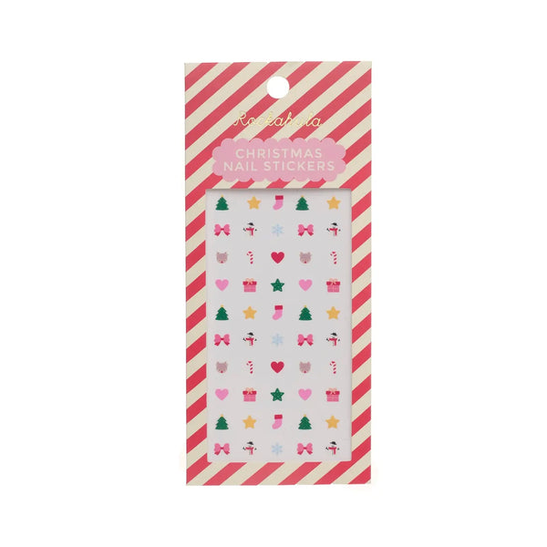 Jolly Christmas Nail Stickers - Rockahula Kids