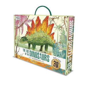 3D Assemble and Book - The Age of the Dinosaurs - Stegosaurus - Sassi