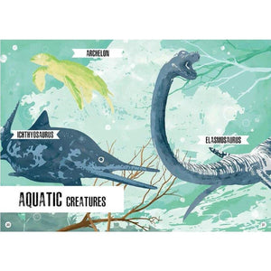3D Assemble and Book - The Age of the Dinosaurs - Stegosaurus - Sassi