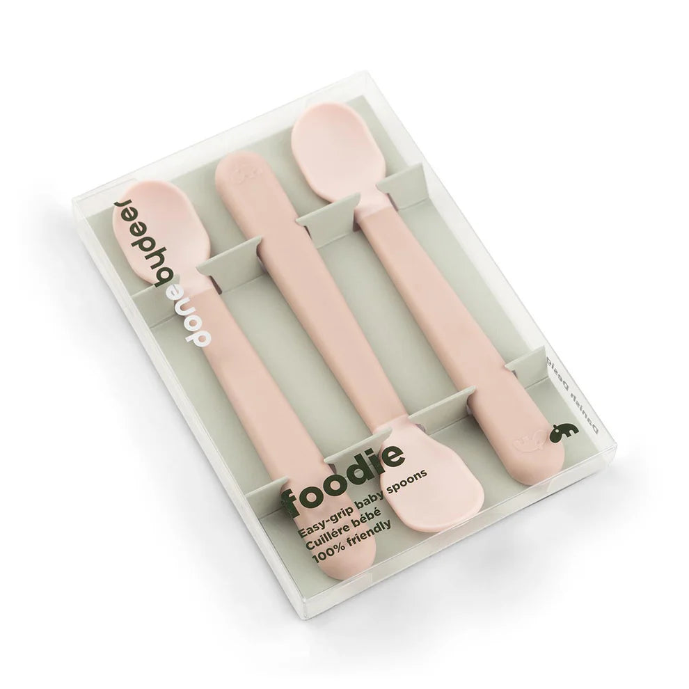 Foodie Easy Grip Spoons Powder - Done by Deer