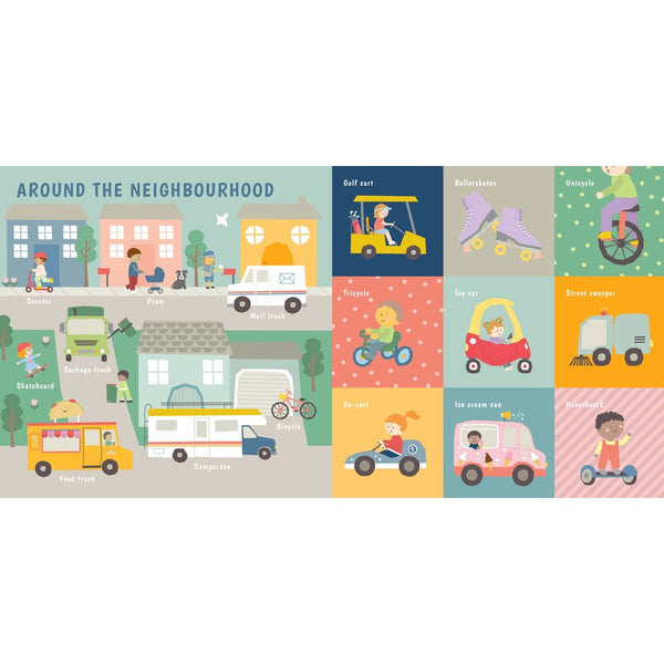 100 Things That Go - Board Book