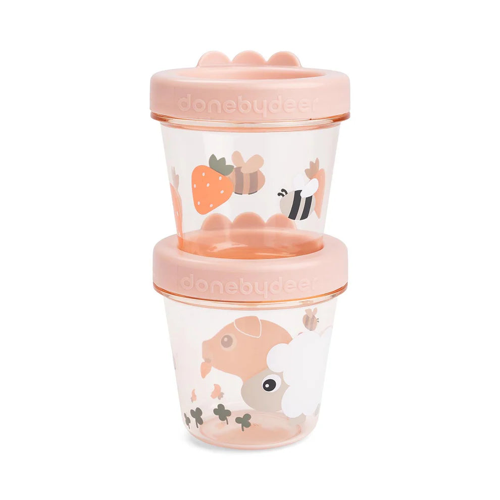 Baby Food Containers 2pk Powder - Done by Deer