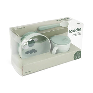 Foodie First Meal Set Happy Clouds Green - Done by Deer