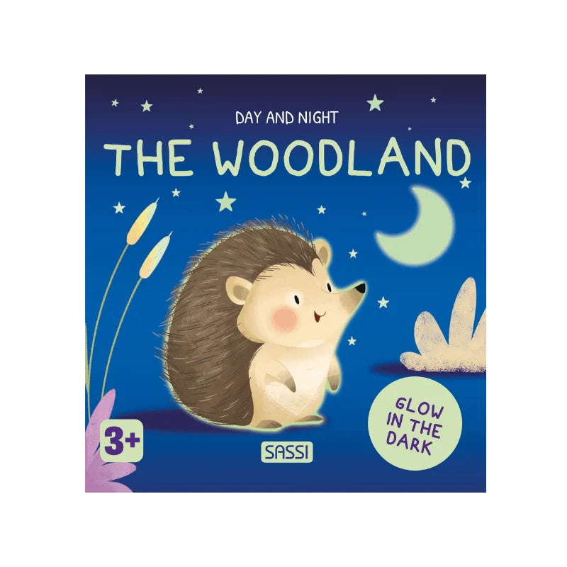 Board Book - Glow-In-The-Dark - The Woodland - Sassi