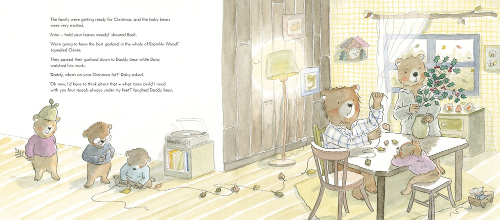 The Bear Cubs and the Christmas Wish - Kids Book