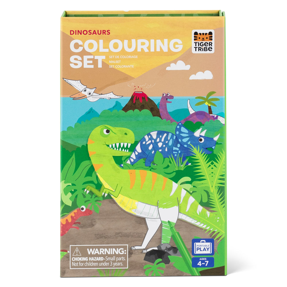 Colouring Set - Dinosaurs - Tiger Tribe