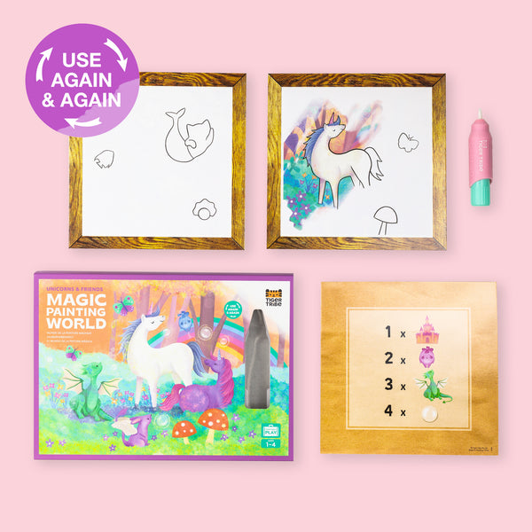 Magic Painting World - Unicorn and Friends - Tiger Tribe