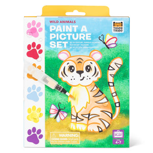 Paint-a-Picture Set - Wild Animals - Tiger Tribe
