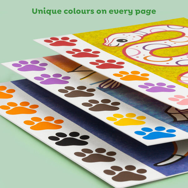 Paint-a-Picture Set - Wild Animals - Tiger Tribe