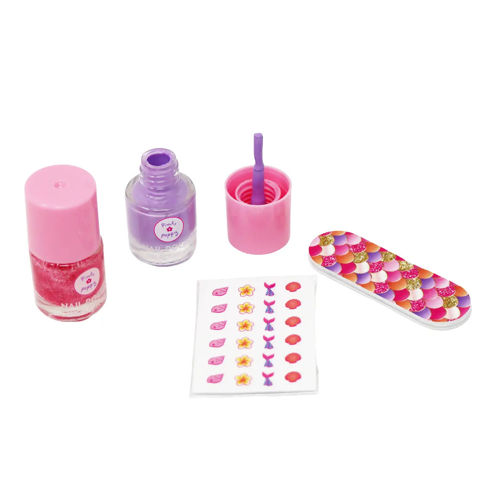 Mermazing Mermaid Nail Art Kit - Pink Poppy