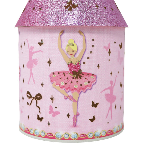 Ballerina Led Colour Changing Lantern - Pink Poppy