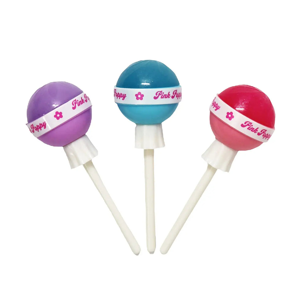 Lollipop Lipgloss Set - Pink Poppy