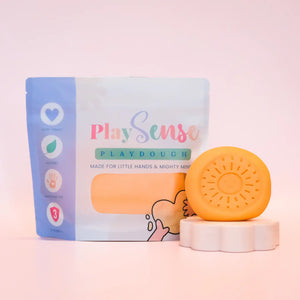 Playdough - Pastel Peach - Fruit Salad Scented - Play Sense