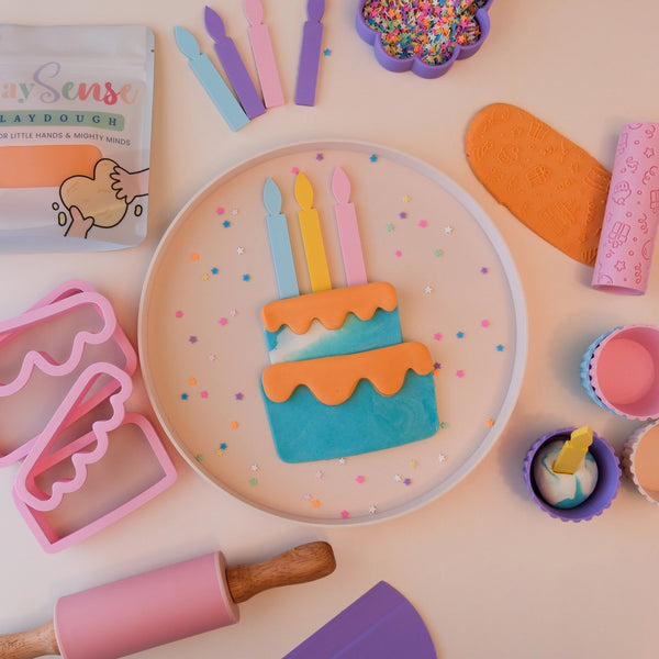 Build-A-Birthday Cake Cutter Set - Play Sense