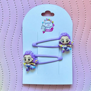 Hair Clip K-Pop - Purple - Sweet as Sugar