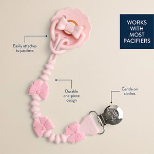 Paci Strap - Pink Bows - Itzy Ritzy