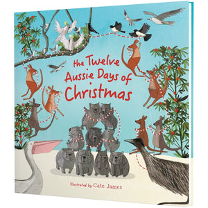 The Twelve Aussie Days of Christmas - Hardback Book