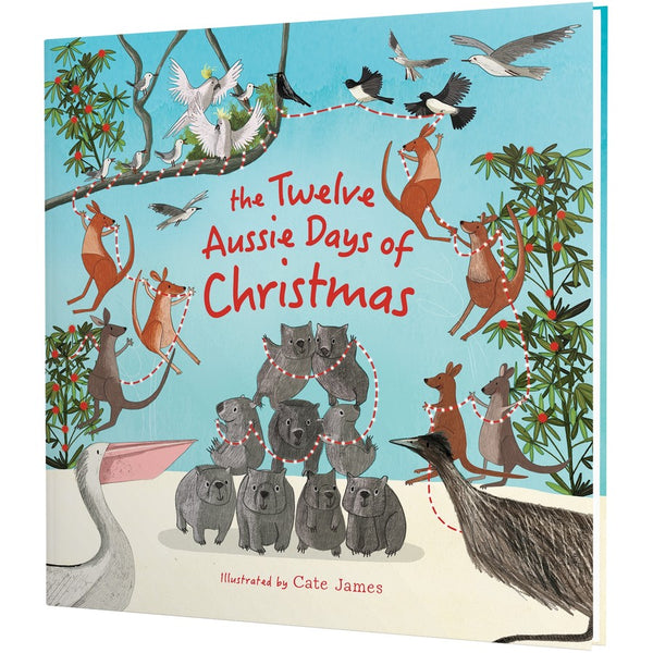 The Twelve Aussie Days of Christmas - Hardback Book