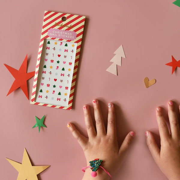 Jolly Christmas Nail Stickers - Rockahula Kids