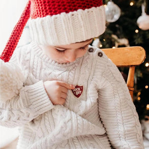 Nice List Badge Enamel Pin For Christmas & Children Stocking - The Handmade Christmas Co
