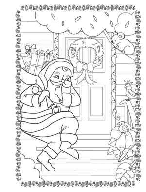 Santa Comes to Australia Paint with Glitter Book - Hardie Grant