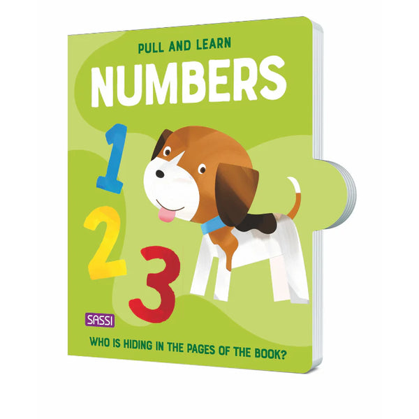 Pull and Play Book - Numbers - Sassi