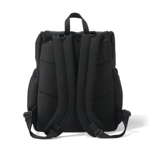 Signature Nappy Backpack - Black Neoprene - OIOI