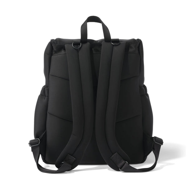 Signature Nappy Backpack - Black Neoprene - OIOI
