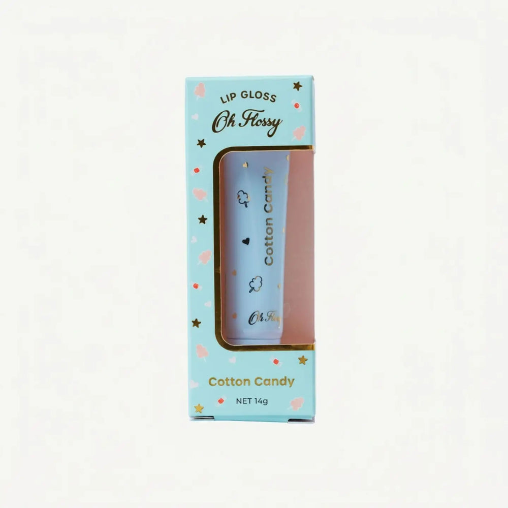 Individual Natural Lip Gloss - Cotton Candy - Oh Flossy