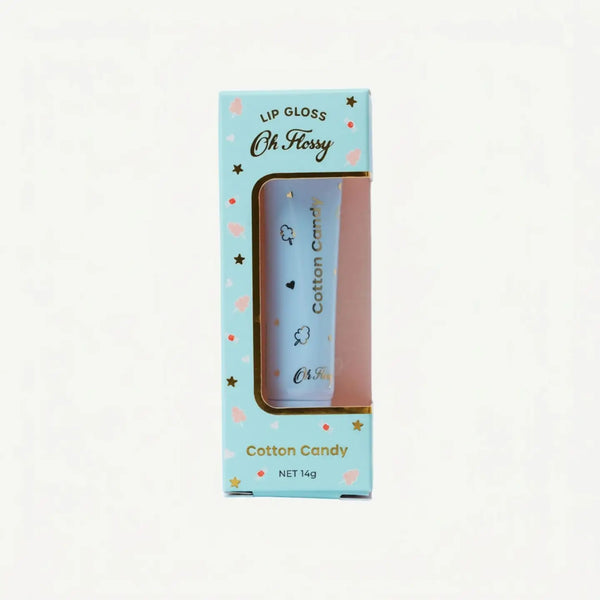 Individual Natural Lip Gloss - Cotton Candy - Oh Flossy