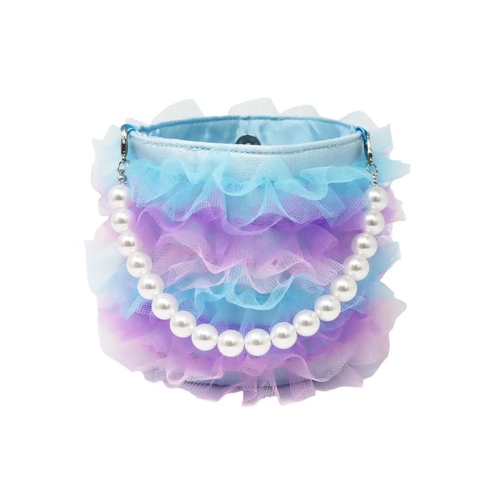 Blue Fairy Ruffle Bag - Pink Poppy
